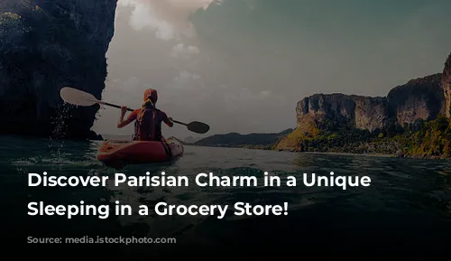 Discover Parisian Charm in a Unique Stay: Sleeping in a Grocery Store!