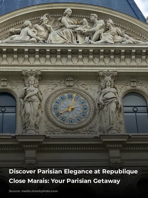 Discover Parisian Elegance at Republique - Close Marais: Your Parisian Getaway Awaits!