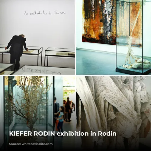 KIEFER RODIN exhibition in Rodin Museum.