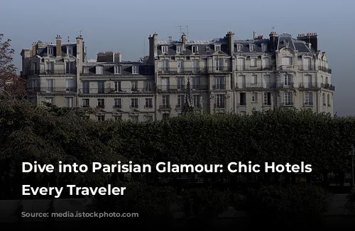 Dive into Parisian Glamour: Chic Hotels for Every Traveler