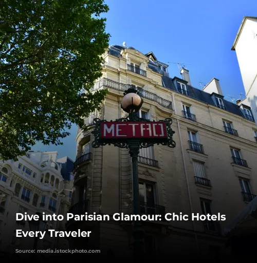 Dive into Parisian Glamour: Chic Hotels for Every Traveler