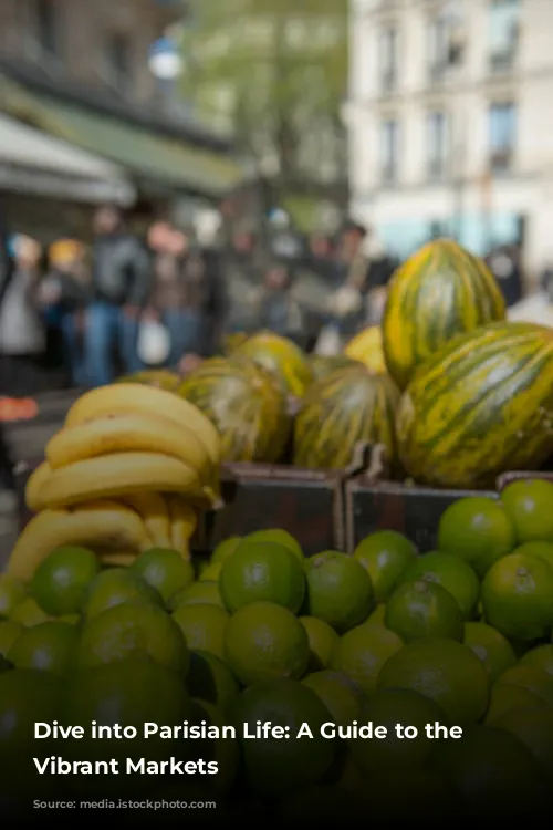 Dive into Parisian Life: A Guide to the City's Vibrant Markets