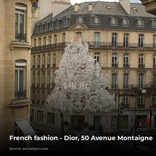 French fashion - Dior, 50 Avenue Montaigne