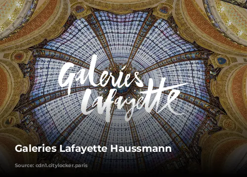 Galeries Lafayette Haussmann