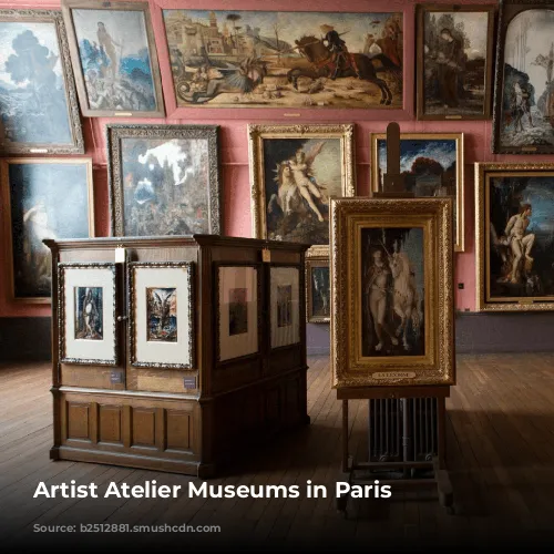 Artist Atelier Museums in Paris