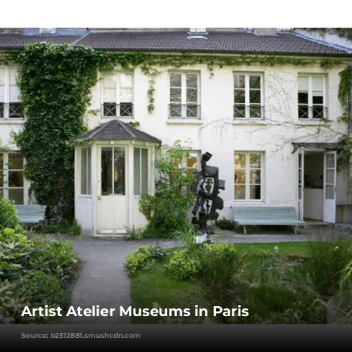 Artist Atelier Museums in Paris