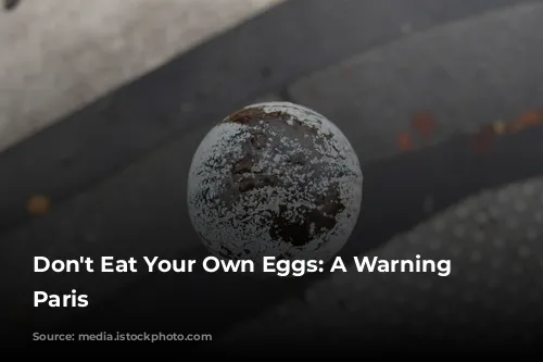 Don't Eat Your Own Eggs:  A Warning from Paris