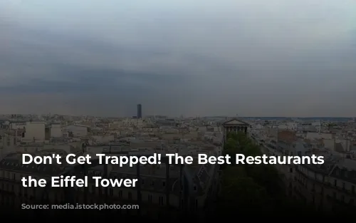 Don't Get Trapped! The Best Restaurants Near the Eiffel Tower