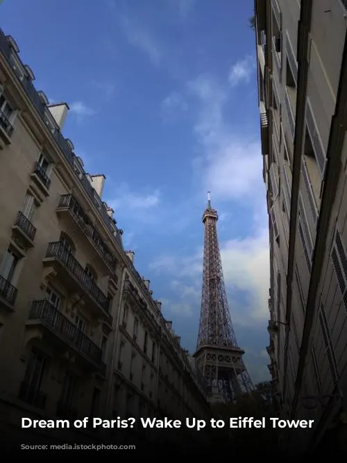 Dream of Paris? Wake Up to Eiffel Tower Views!