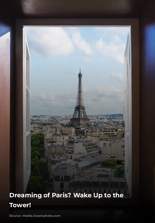 Dreaming of Paris? Wake Up to the Eiffel Tower!