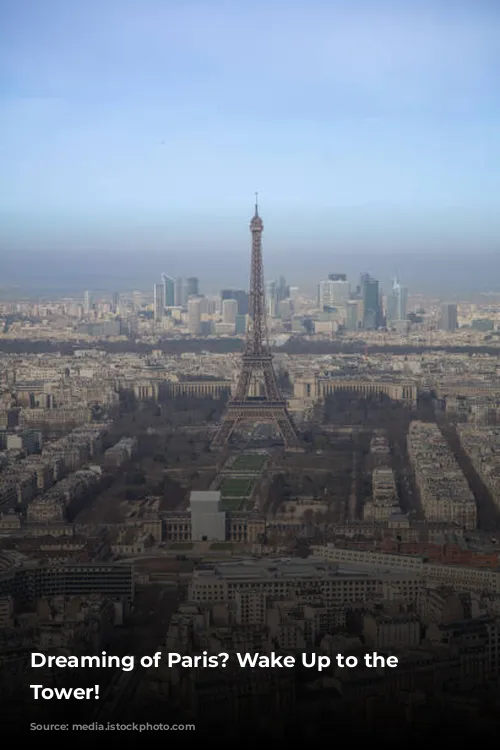 Dreaming of Paris? Wake Up to the Eiffel Tower!