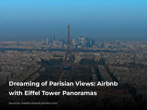 Dreaming of Parisian Views: Airbnb Gems with Eiffel Tower Panoramas