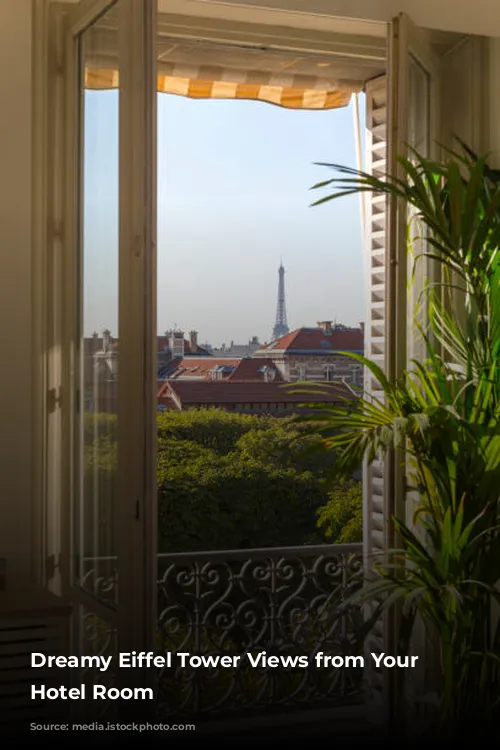 Dreamy Eiffel Tower Views from Your Paris Hotel Room