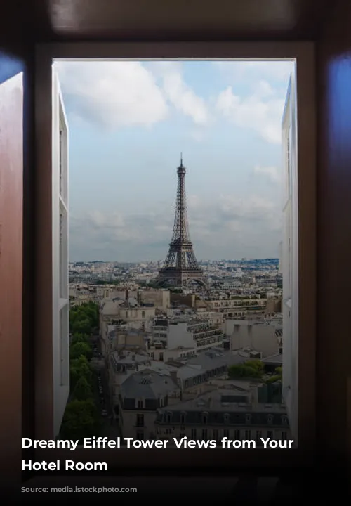 Dreamy Eiffel Tower Views from Your Paris Hotel Room