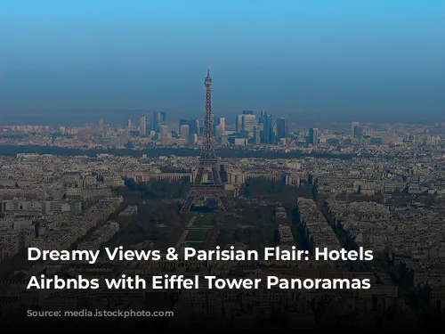 Dreamy Views & Parisian Flair: Hotels and Airbnbs with Eiffel Tower Panoramas