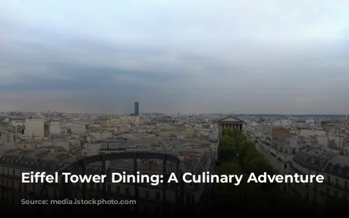 Eiffel Tower Dining: A Culinary Adventure Awaits