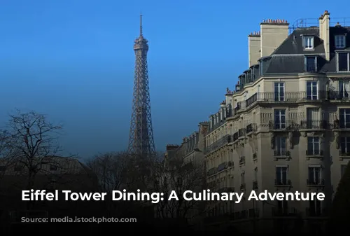 Eiffel Tower Dining: A Culinary Adventure Awaits