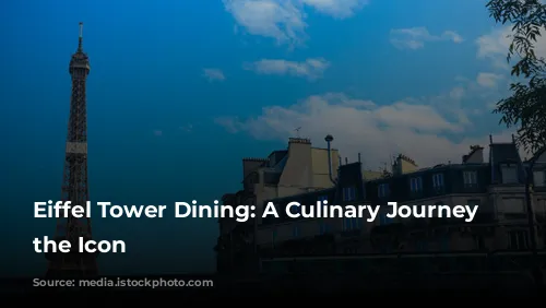 Eiffel Tower Dining: A Culinary Journey Around the Icon