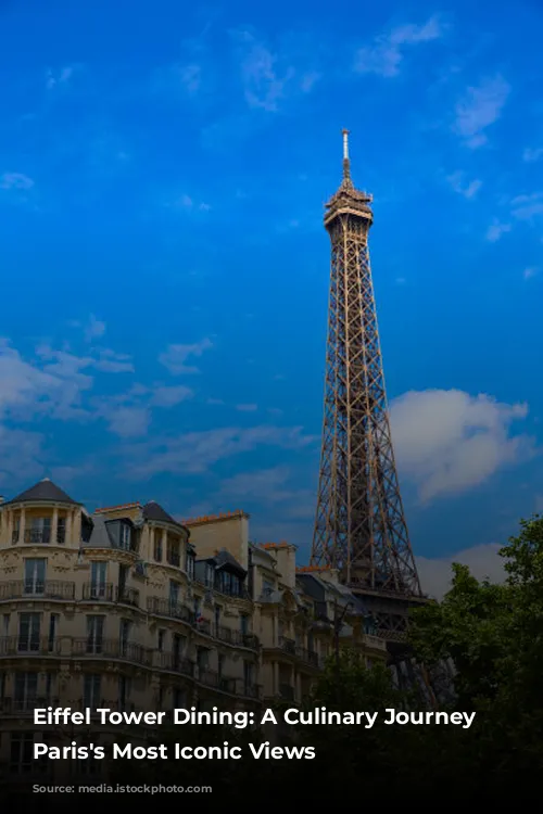 Eiffel Tower Dining: A Culinary Journey Through Paris's Most Iconic Views