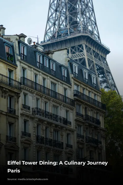 Eiffel Tower Dining: A Culinary Journey Through Paris