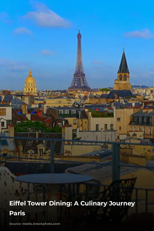 Eiffel Tower Dining: A Culinary Journey Through Paris