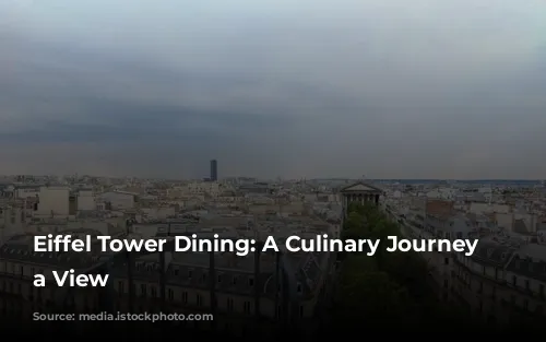 Eiffel Tower Dining:  A Culinary Journey with a View