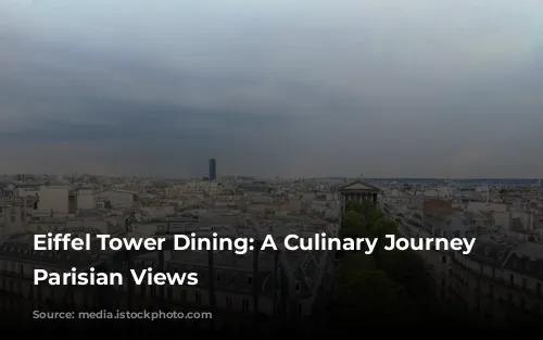 Eiffel Tower Dining: A Culinary Journey with Parisian Views