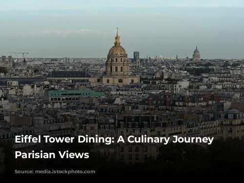 Eiffel Tower Dining: A Culinary Journey with Parisian Views