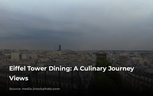 Eiffel Tower Dining: A Culinary Journey with Views