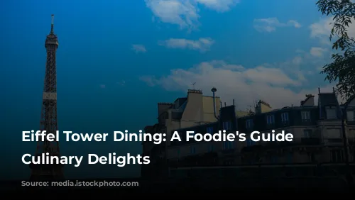 Eiffel Tower Dining: A Foodie's Guide to Culinary Delights