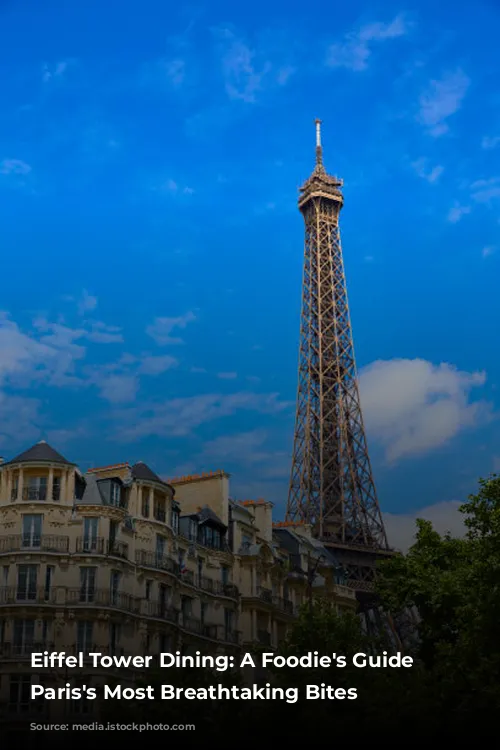 Eiffel Tower Dining: A Foodie's Guide to Paris's Most Breathtaking Bites