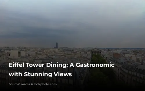 Eiffel Tower Dining: A Gastronomic Journey with Stunning Views