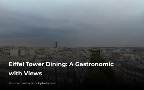 Eiffel Tower Dining: A Gastronomic Journey with Views