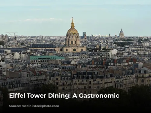 Eiffel Tower Dining: A Gastronomic Journey