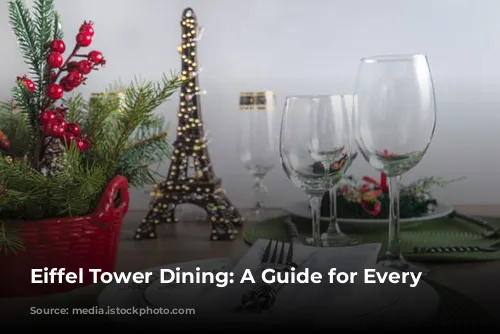 Eiffel Tower Dining: A Guide for Every Occasion