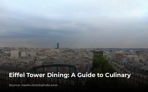 Eiffel Tower Dining: A Guide to Culinary Delights