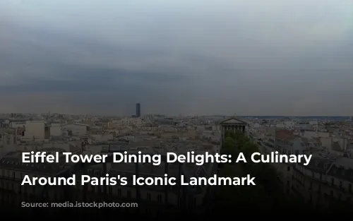 Eiffel Tower Dining Delights: A Culinary Journey Around Paris's Iconic Landmark