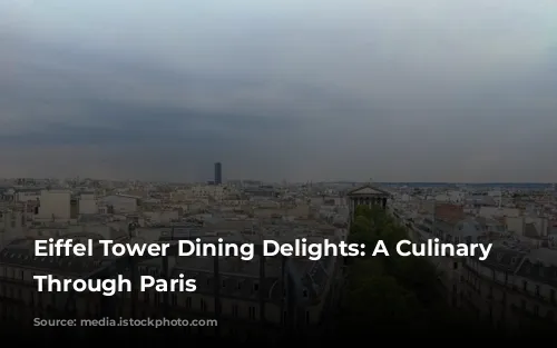 Eiffel Tower Dining Delights: A Culinary Journey Through Paris