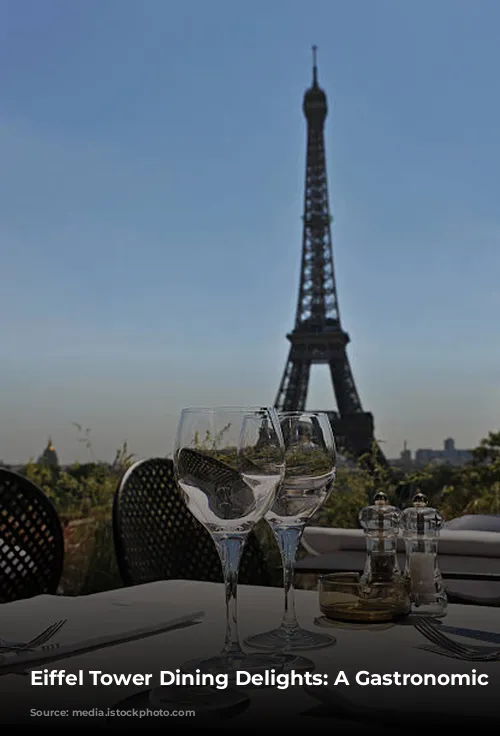 Eiffel Tower Dining Delights: A Gastronomic Journey