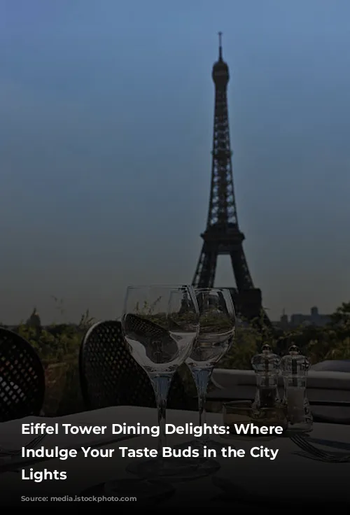 Eiffel Tower Dining Delights:  Where to Indulge Your Taste Buds in the City of Lights