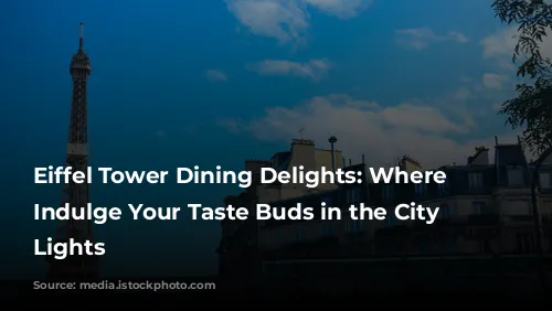 Eiffel Tower Dining Delights:  Where to Indulge Your Taste Buds in the City of Lights