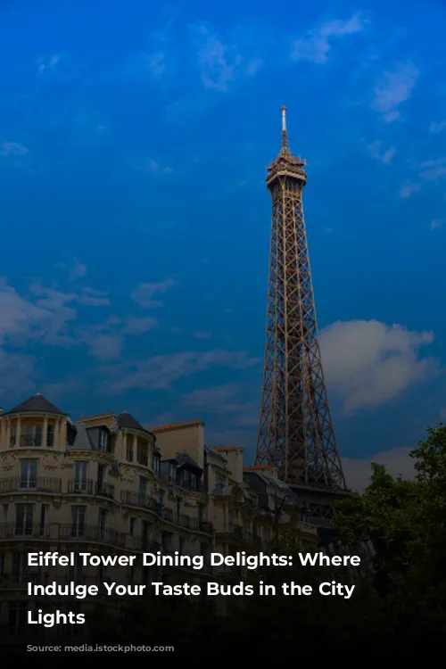 Eiffel Tower Dining Delights:  Where to Indulge Your Taste Buds in the City of Lights