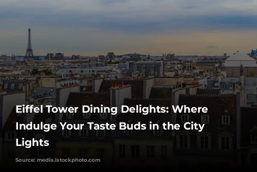 Eiffel Tower Dining Delights:  Where to Indulge Your Taste Buds in the City of Lights