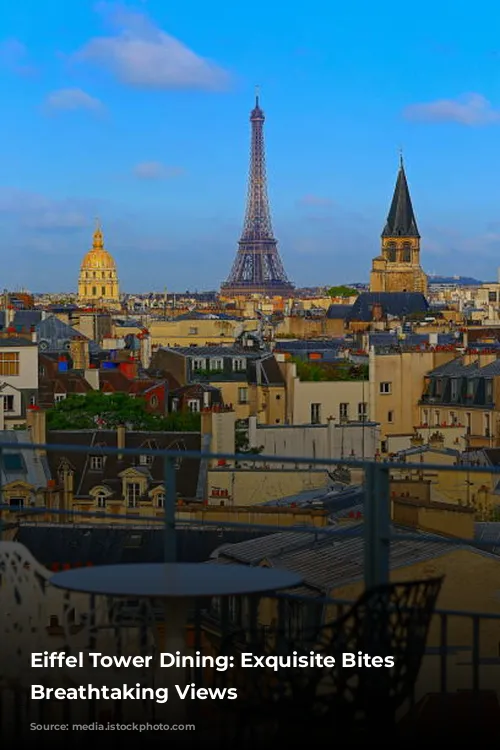 Eiffel Tower Dining: Exquisite Bites with Breathtaking Views