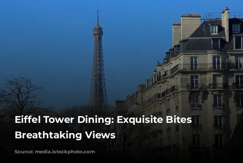 Eiffel Tower Dining: Exquisite Bites with Breathtaking Views