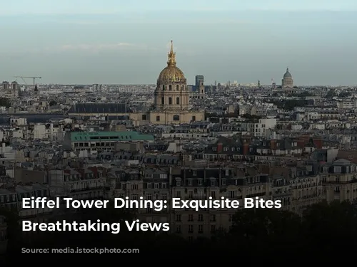 Eiffel Tower Dining: Exquisite Bites with Breathtaking Views