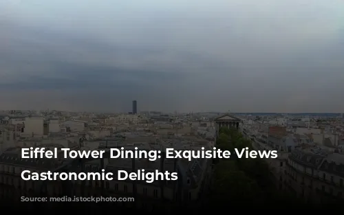 Eiffel Tower Dining: Exquisite Views & Gastronomic Delights