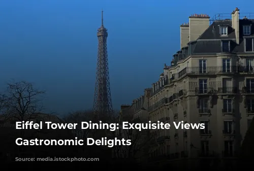 Eiffel Tower Dining: Exquisite Views & Gastronomic Delights