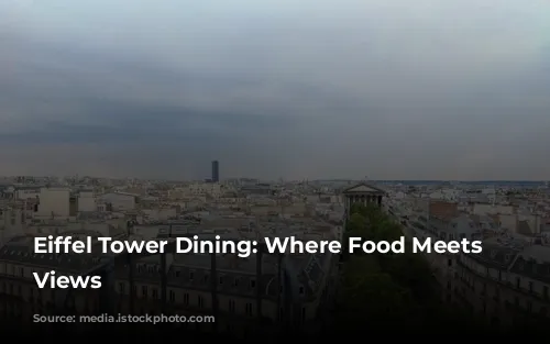 Eiffel Tower Dining: Where Food Meets Iconic Views