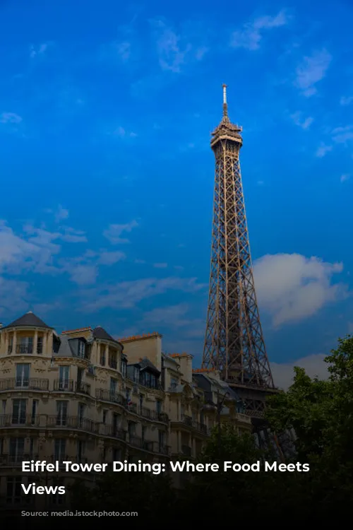 Eiffel Tower Dining: Where Food Meets Iconic Views